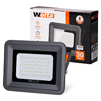 Светодиодный прожектор WFL-30W/06, 5500К, 30Вт, SMD, IP65 WOLTA